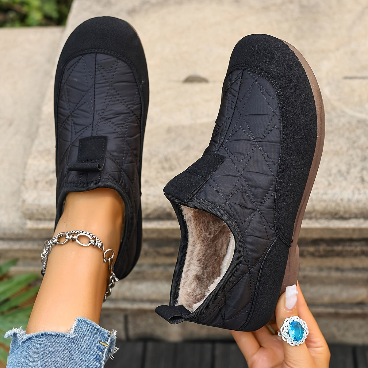 Deodata - Stivali Trapuntati Accoglienti