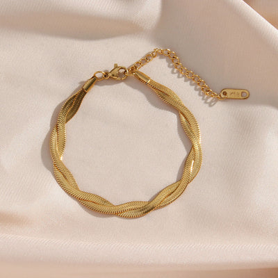 Madiorelle | Bracciale Attorcigliato in Oro 18K