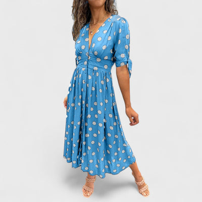 Monique - Vestito Elegante a Pois