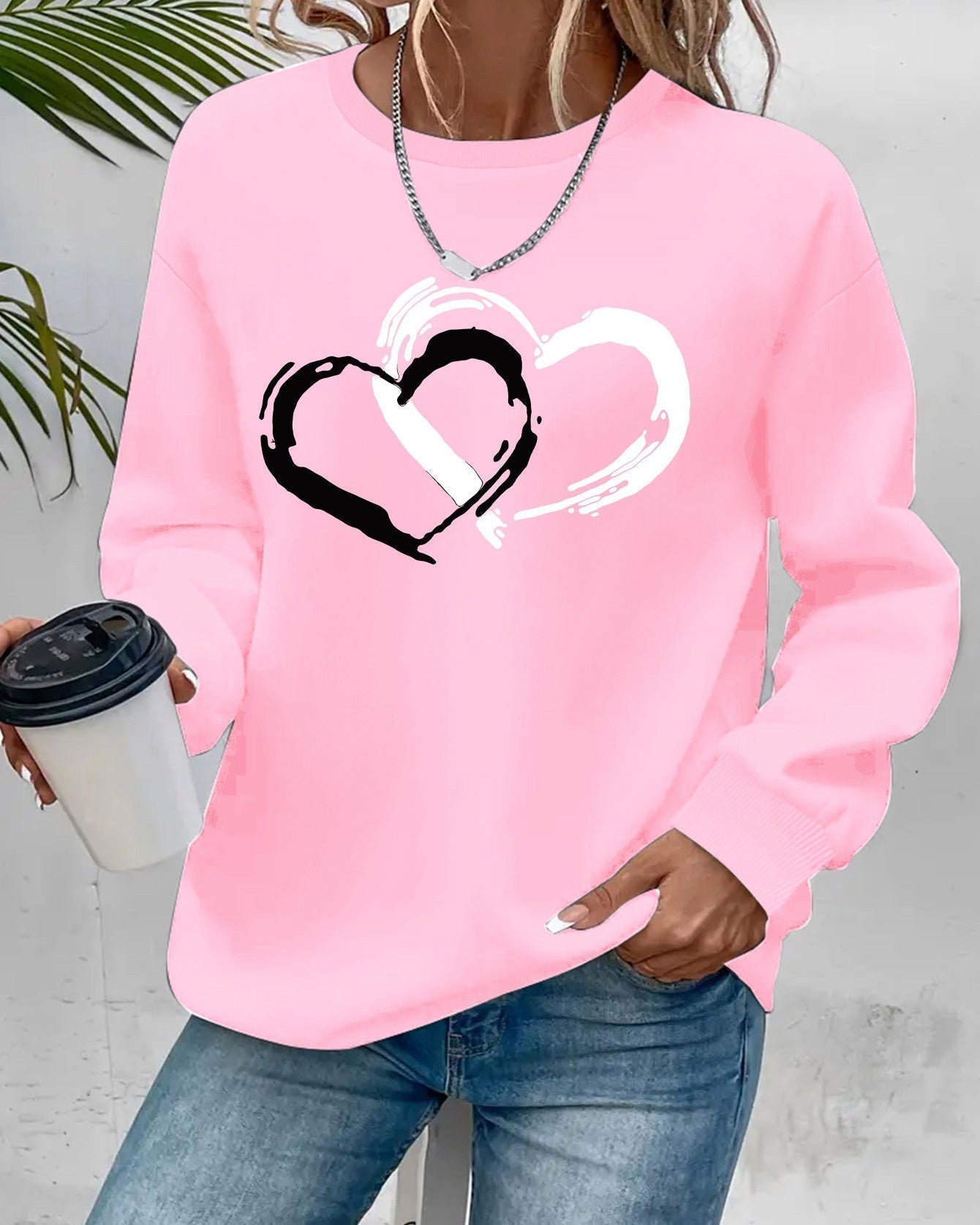 Sharyn - Maglione Elegante a Cuore