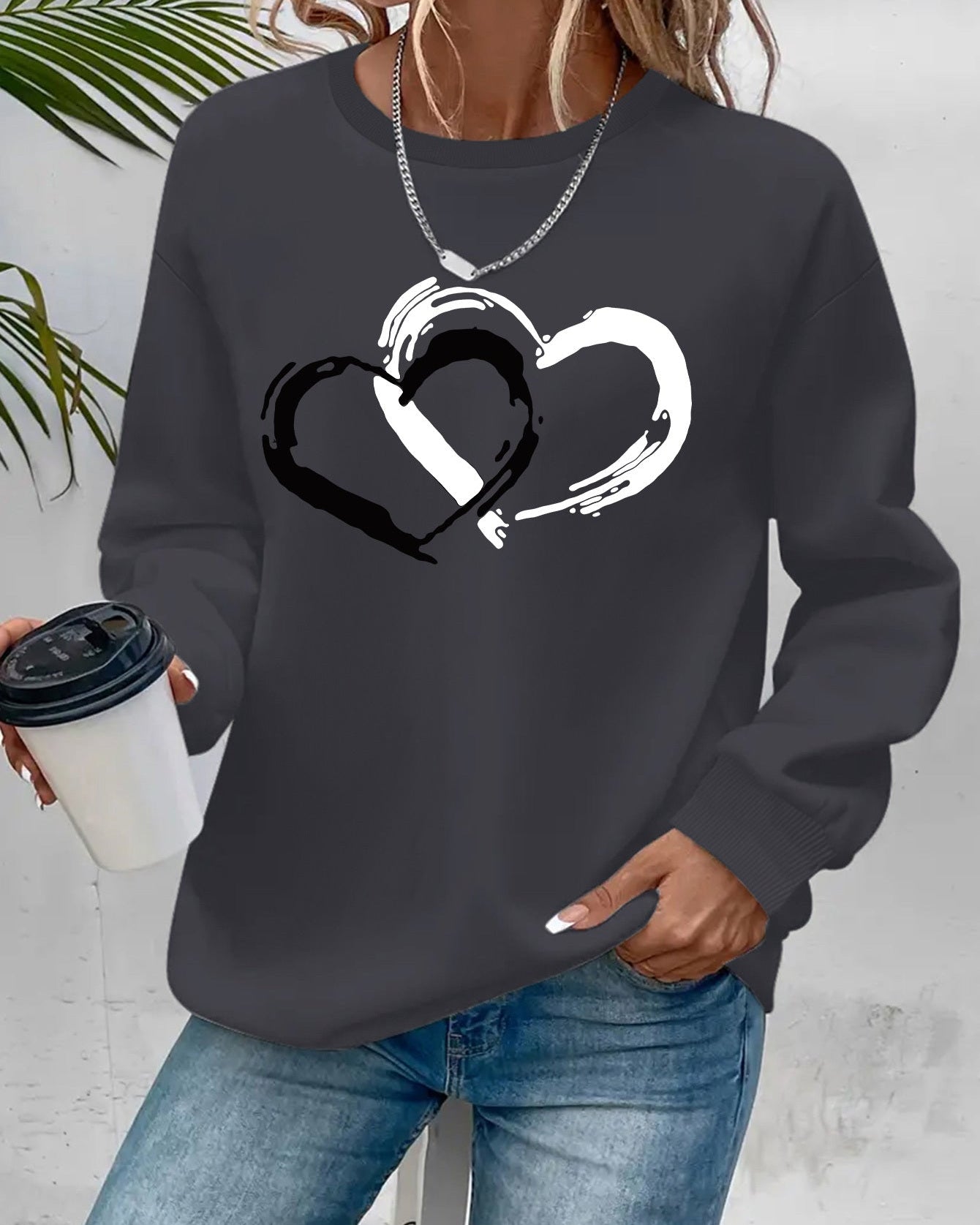 Sharyn - Maglione Elegante a Cuore