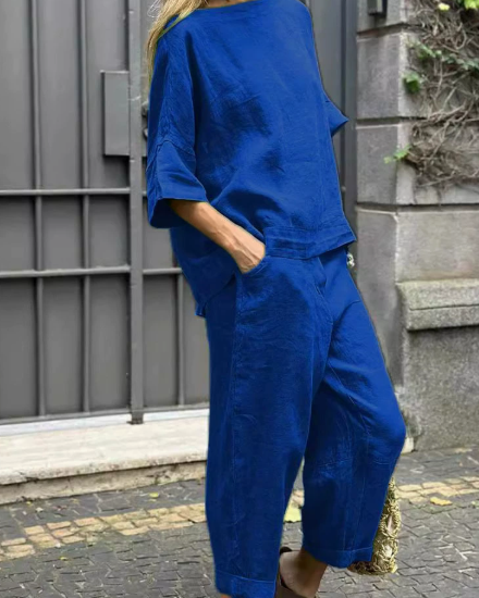 SAVANNAH – SET DUE PEZZI RILASSATO E RAFFINATO