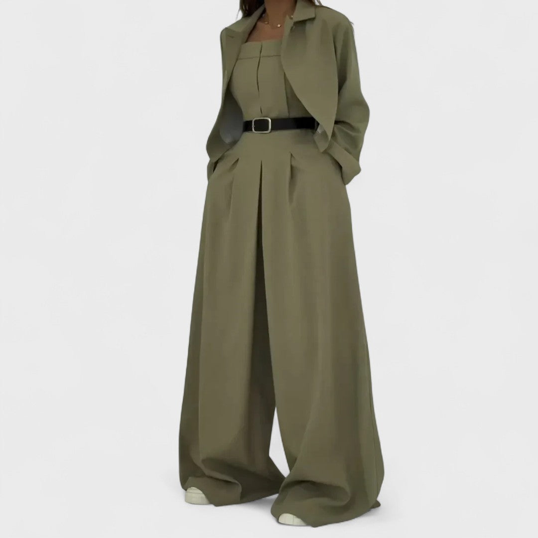 Eclat - Ensemble donna bustier + giacca - Stile elegante e trendy