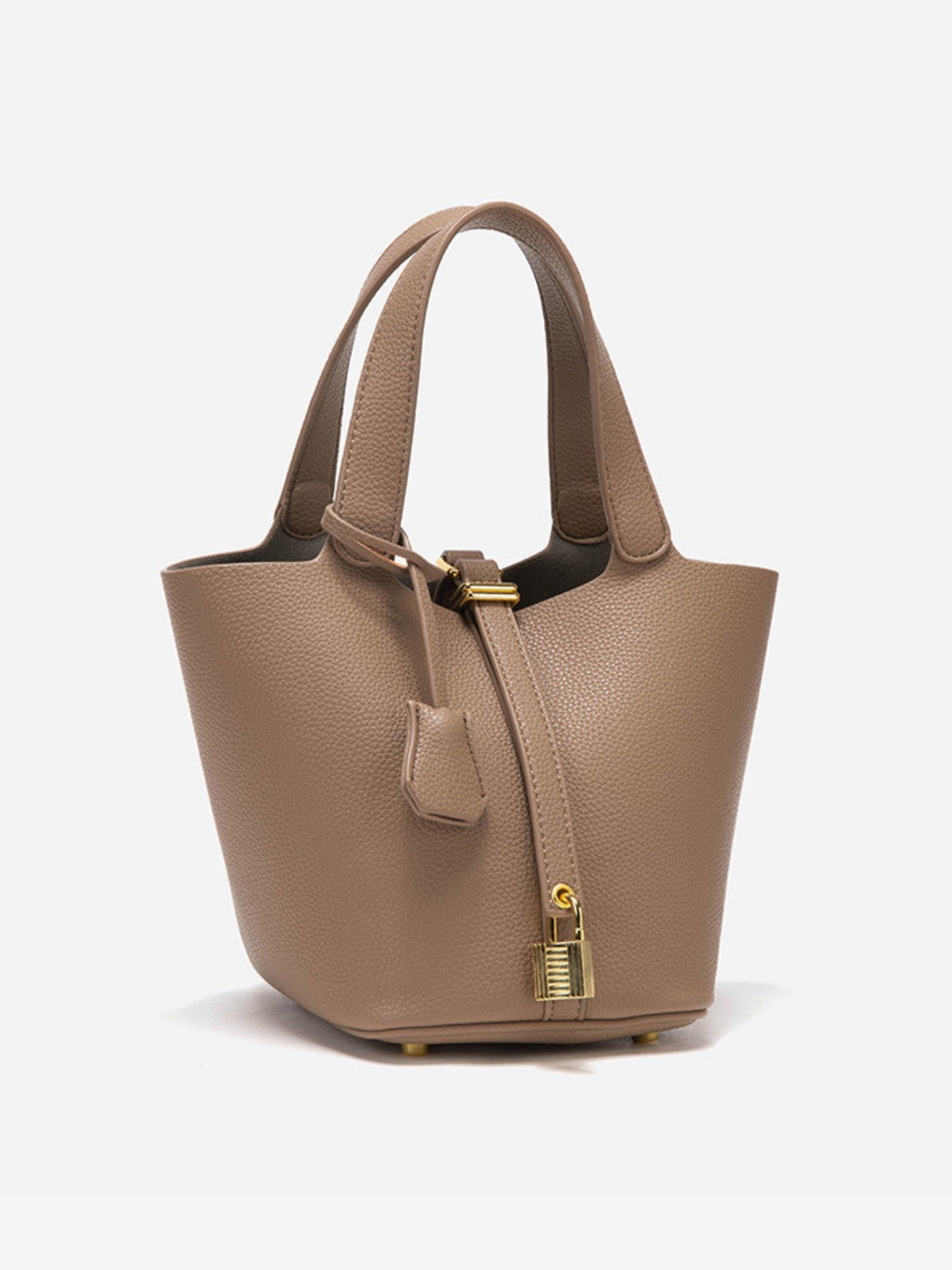Glaiza | Borsa a Secchiello Gold-Lock Elegante