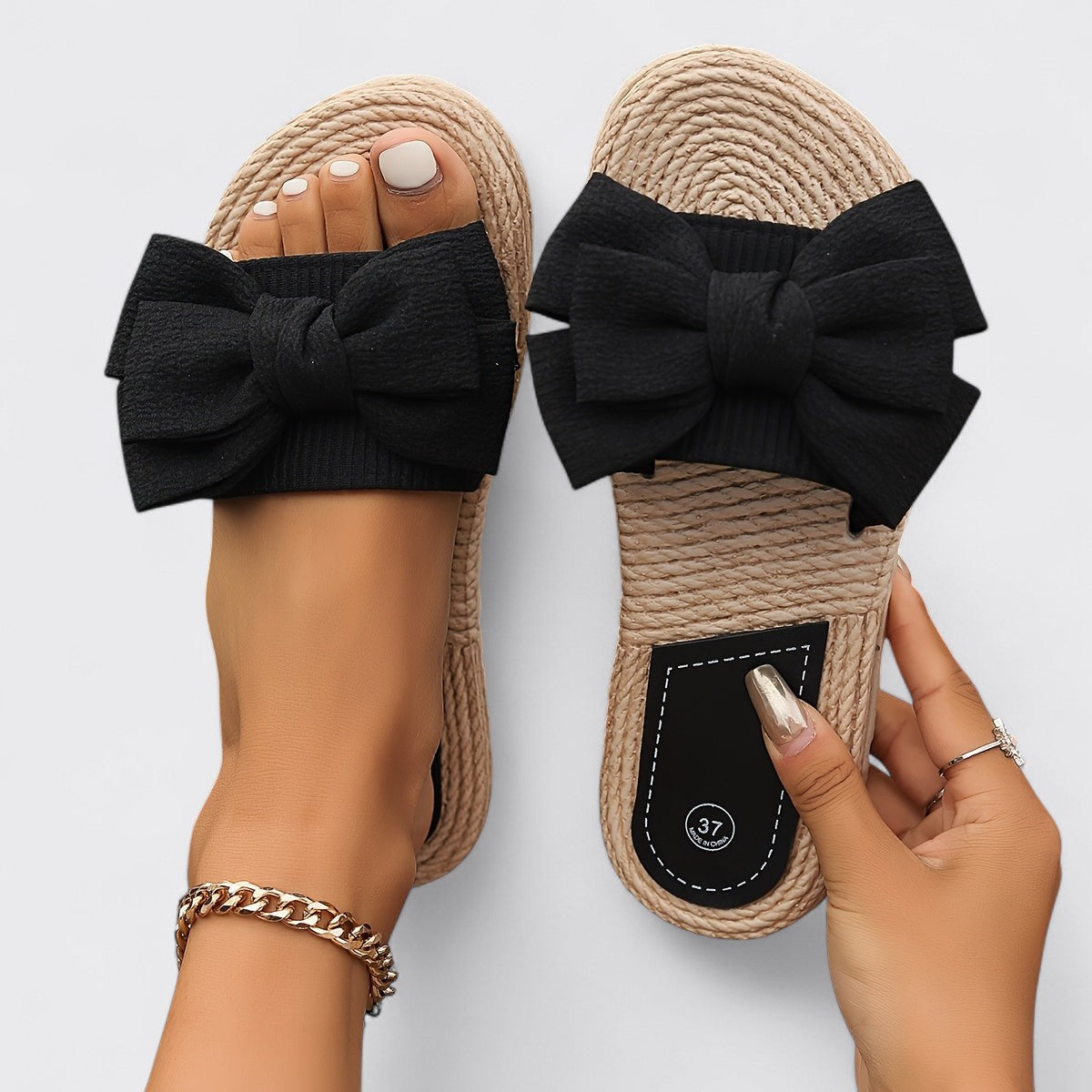 Revie - Sandali con fiocco Grace