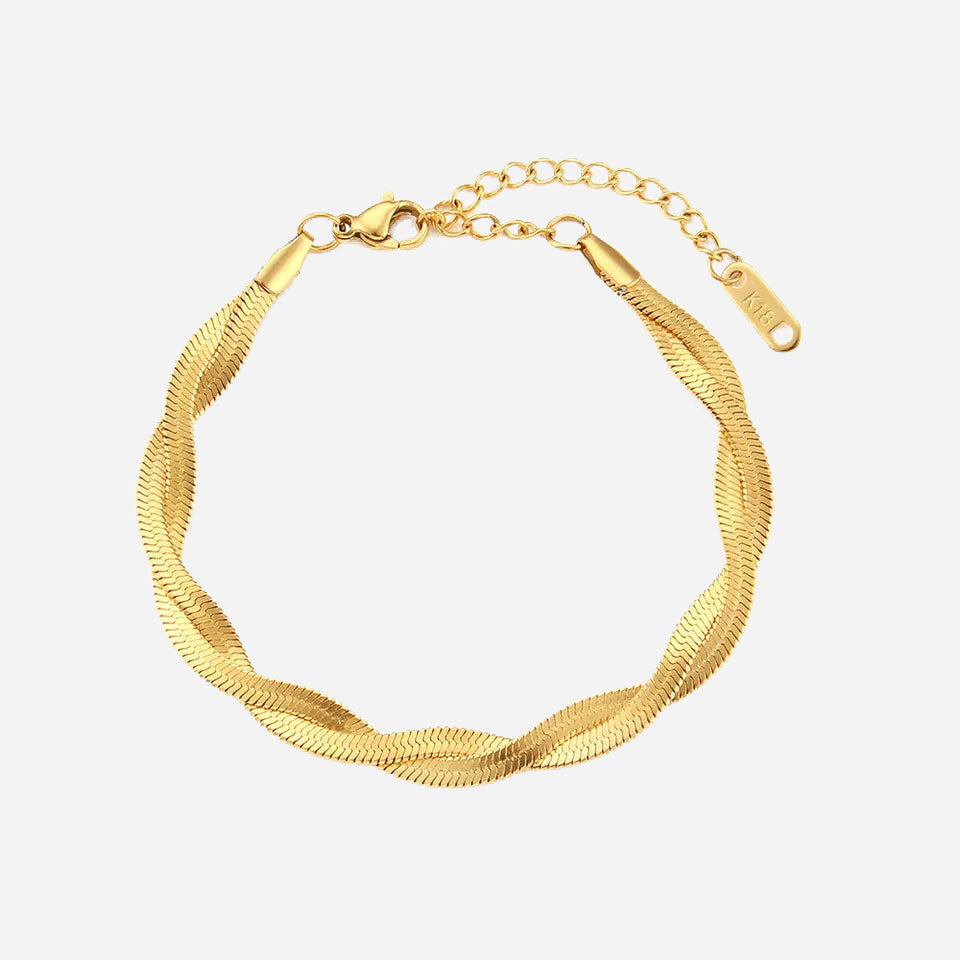 Madiorelle | Bracciale Attorcigliato in Oro 18K