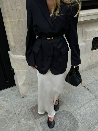 Glaiza | Borsa a Secchiello Gold-Lock Elegante