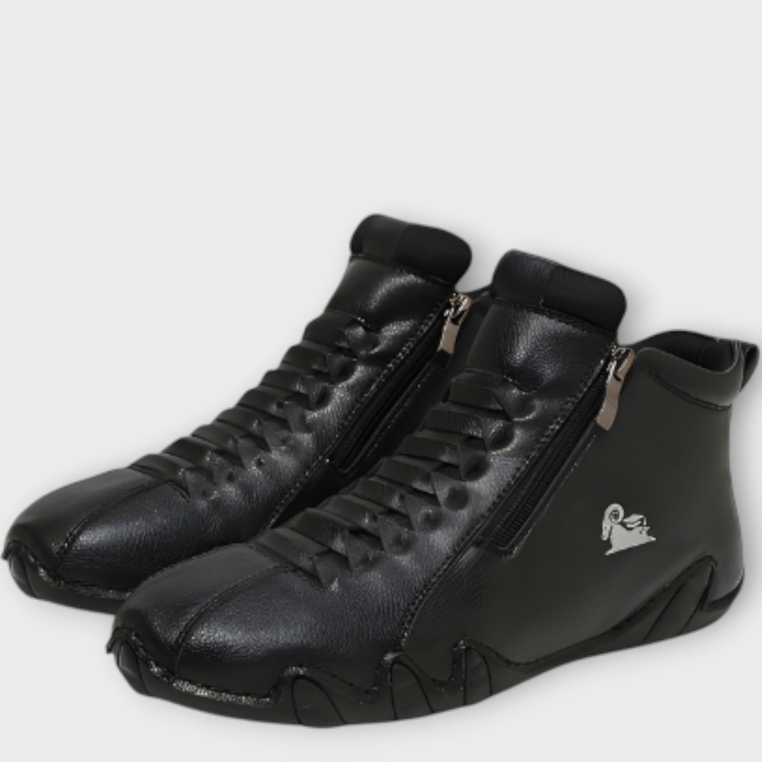 Sneakers Minimaliste con Zip Laterale