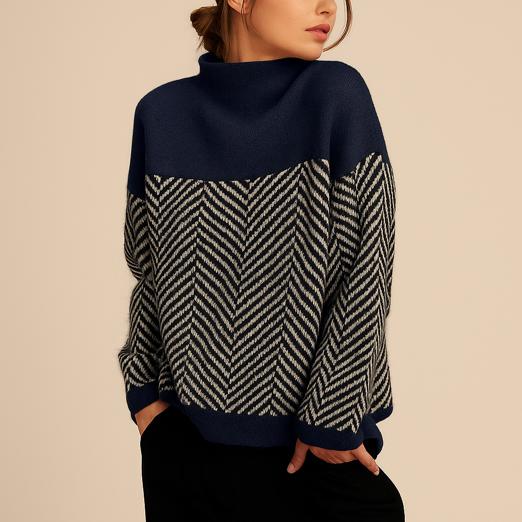 Zara | Maglione Termico con Collo Alto da Donna | Calore Classico