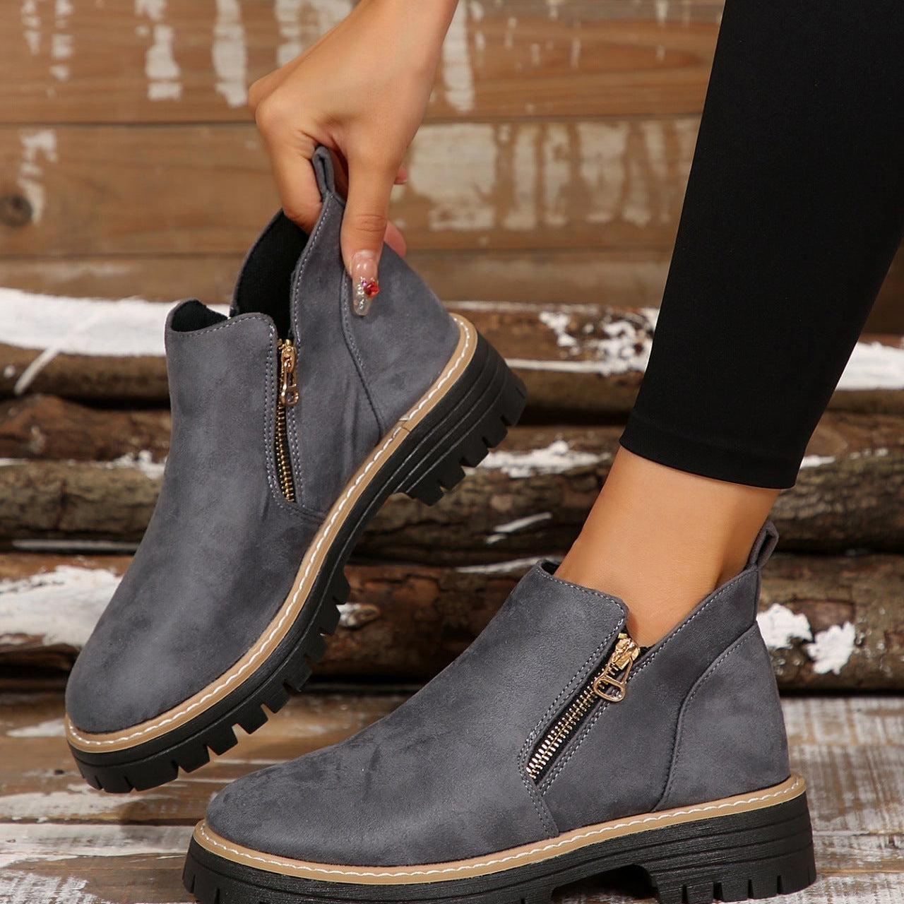 Klara - Stivali Urbani Resistenti