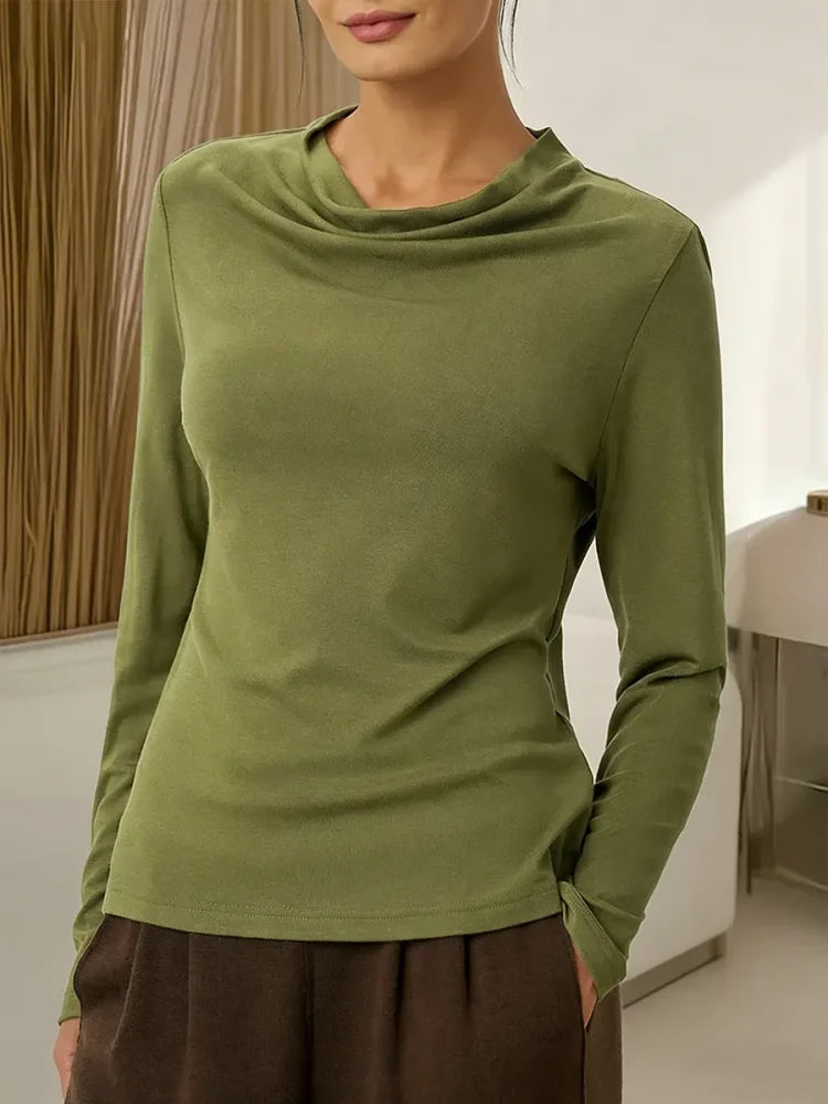 Maglione Donna Oversize in Maglia con Scollo a V