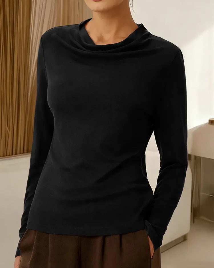 Maglione Donna Oversize in Maglia con Scollo a V