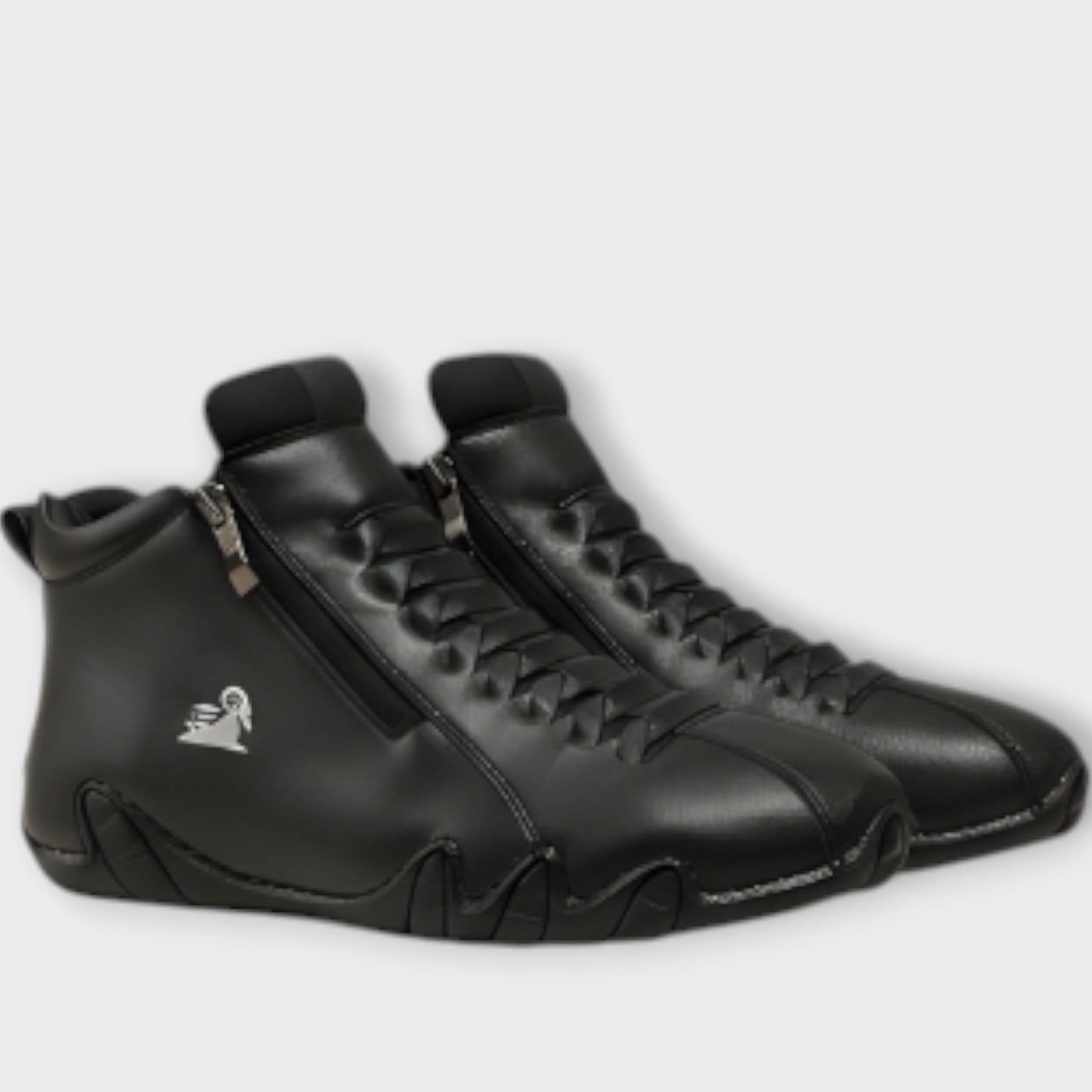 Sneakers Minimaliste con Zip Laterale