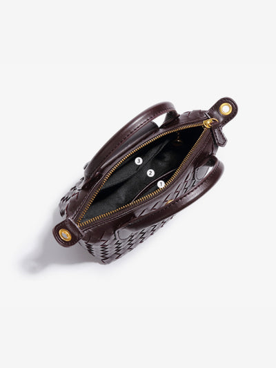 Elise | Borsa Convertibile Piccola Intrecciata