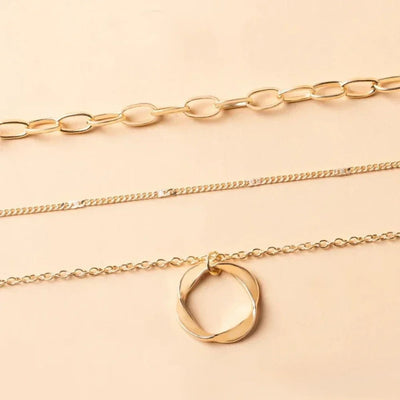 Avine – Collana retro in oro