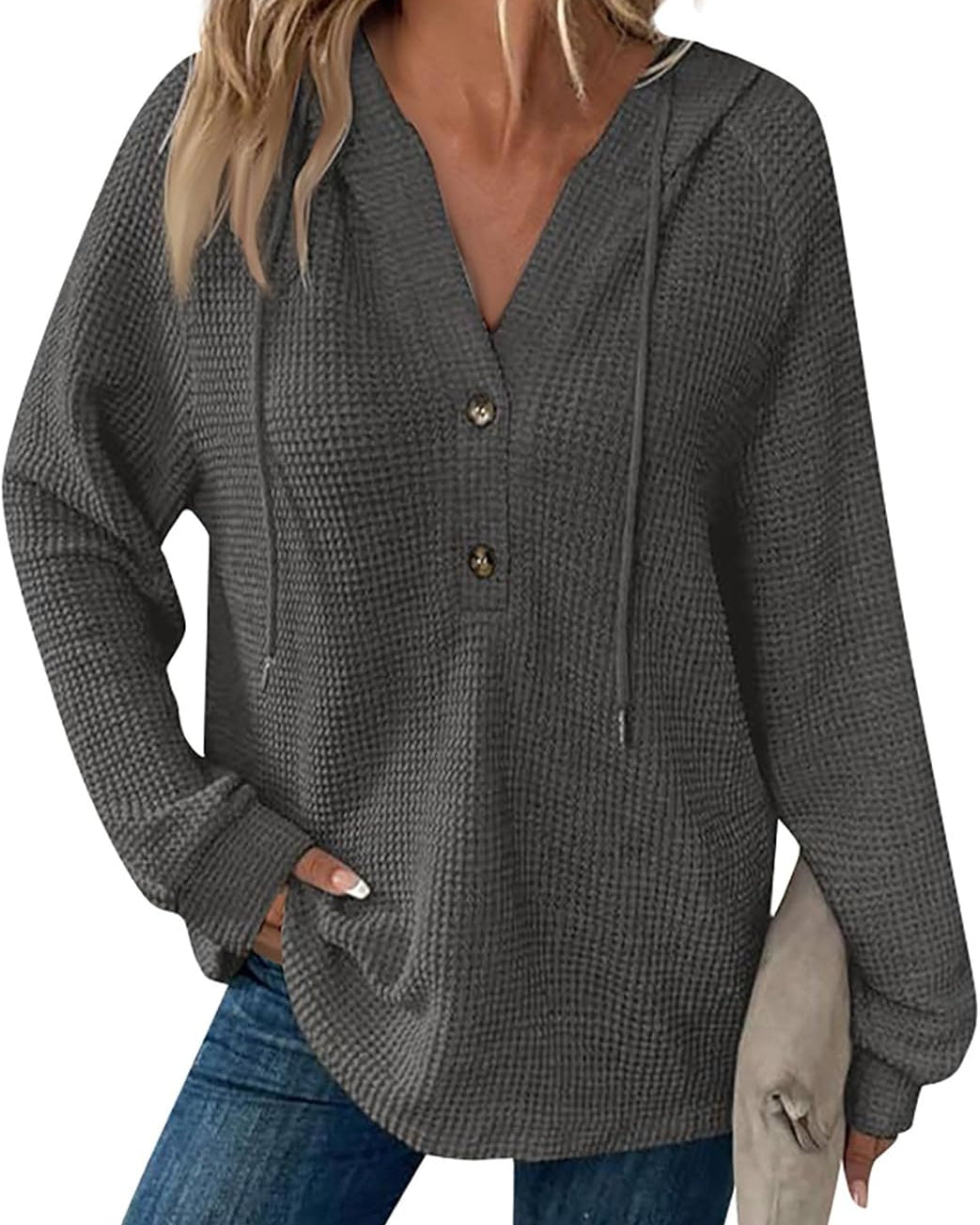 Zyrae™ | Felpa Oversized con Collo a V