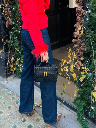 Juliette | Borsa Woven Strutturata Lucida