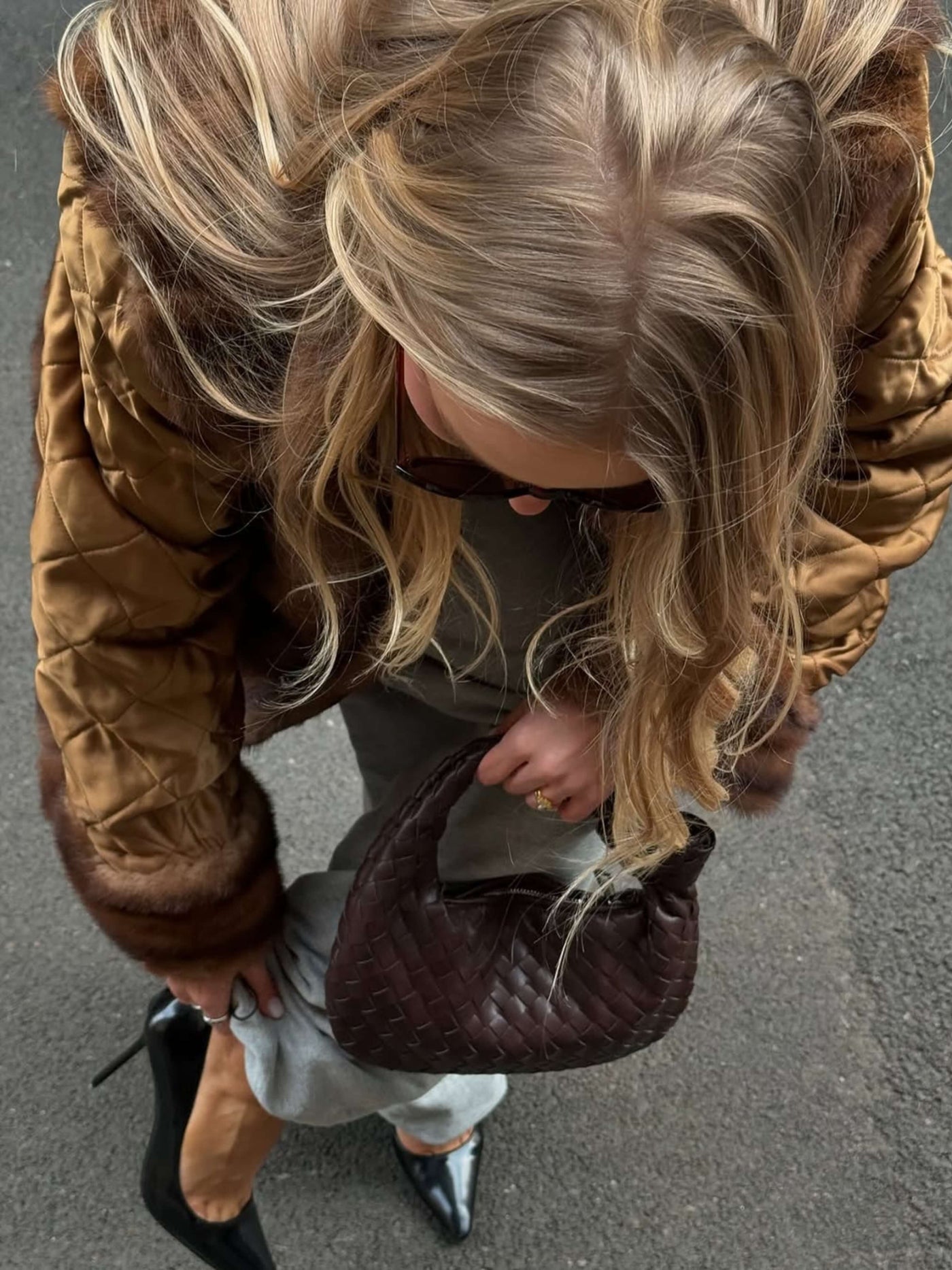 Sienna | Borsa Piccola con Manico Intrecciato