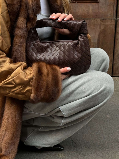 Sienna | Borsa Piccola con Manico Intrecciato