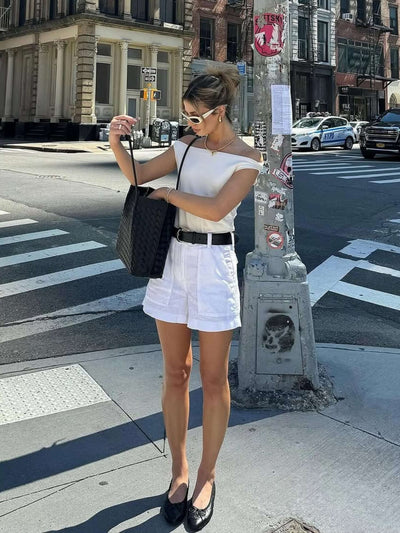 Lila | Borsa Tote Woven da Giorno