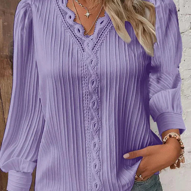 Alison – Maglione a Righe con Collo