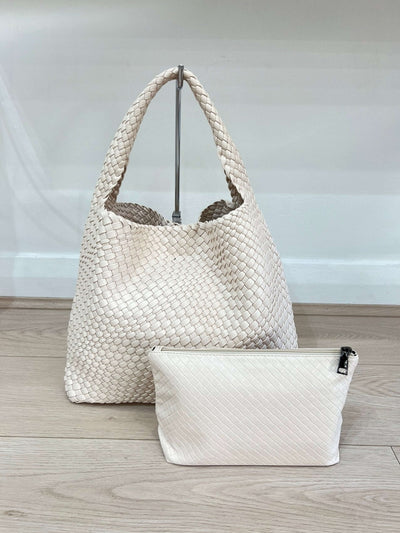 Luna | Borsa Hobo Woven Oversized Chic