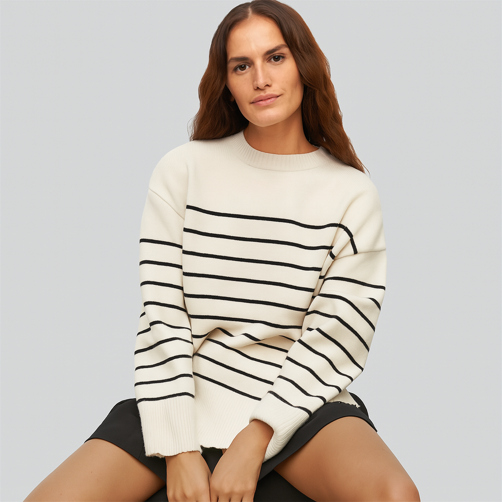 Louise - Maglione Striato Couture