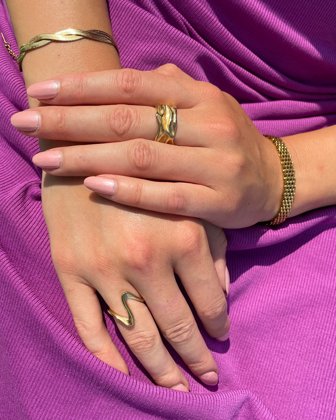 Jaylinette | Anello Grande in Oro 18K