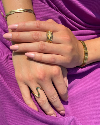 Jaylinette | Anello Grande in Oro 18K