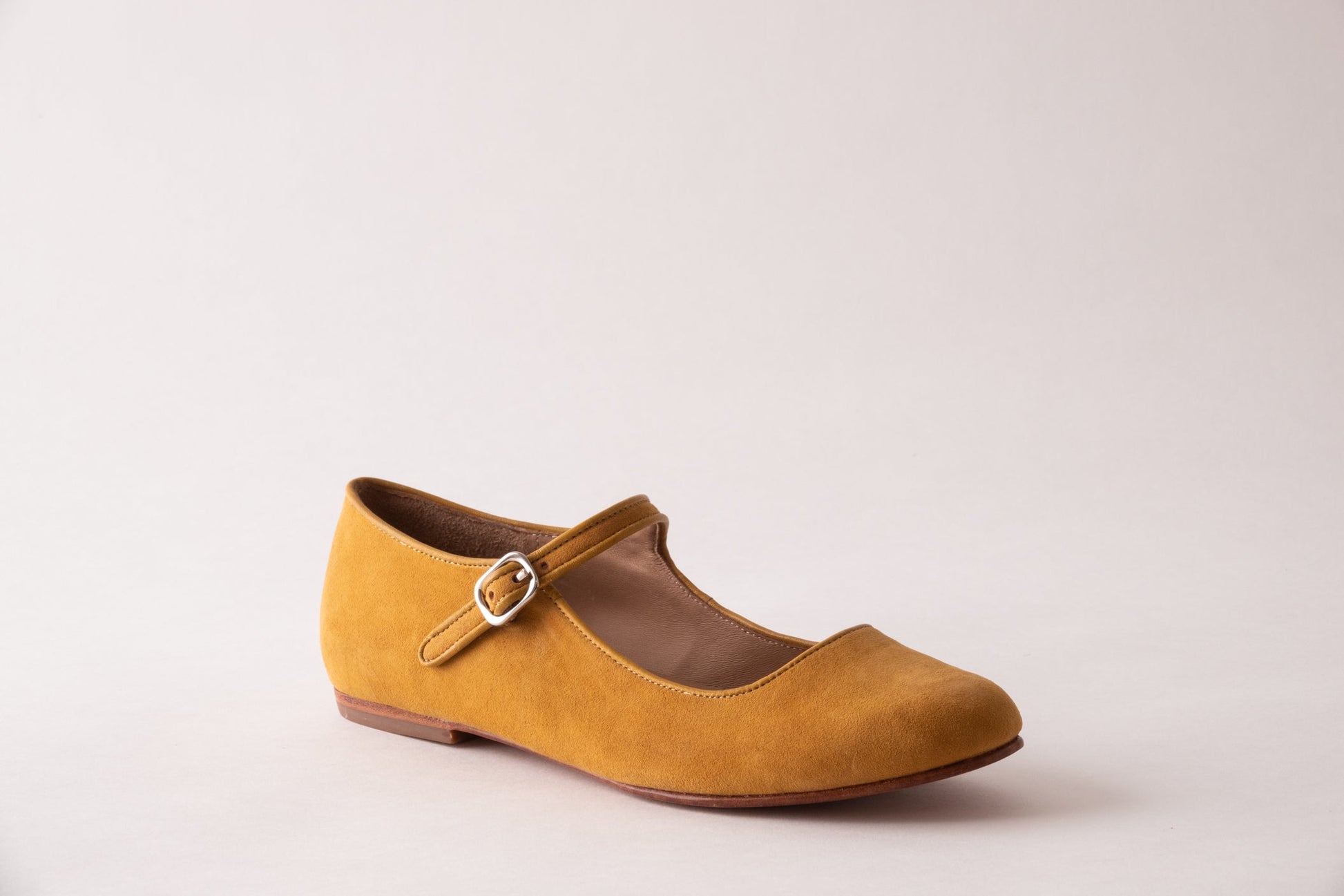 Giulia – Mules Mary Jane in Camoscio