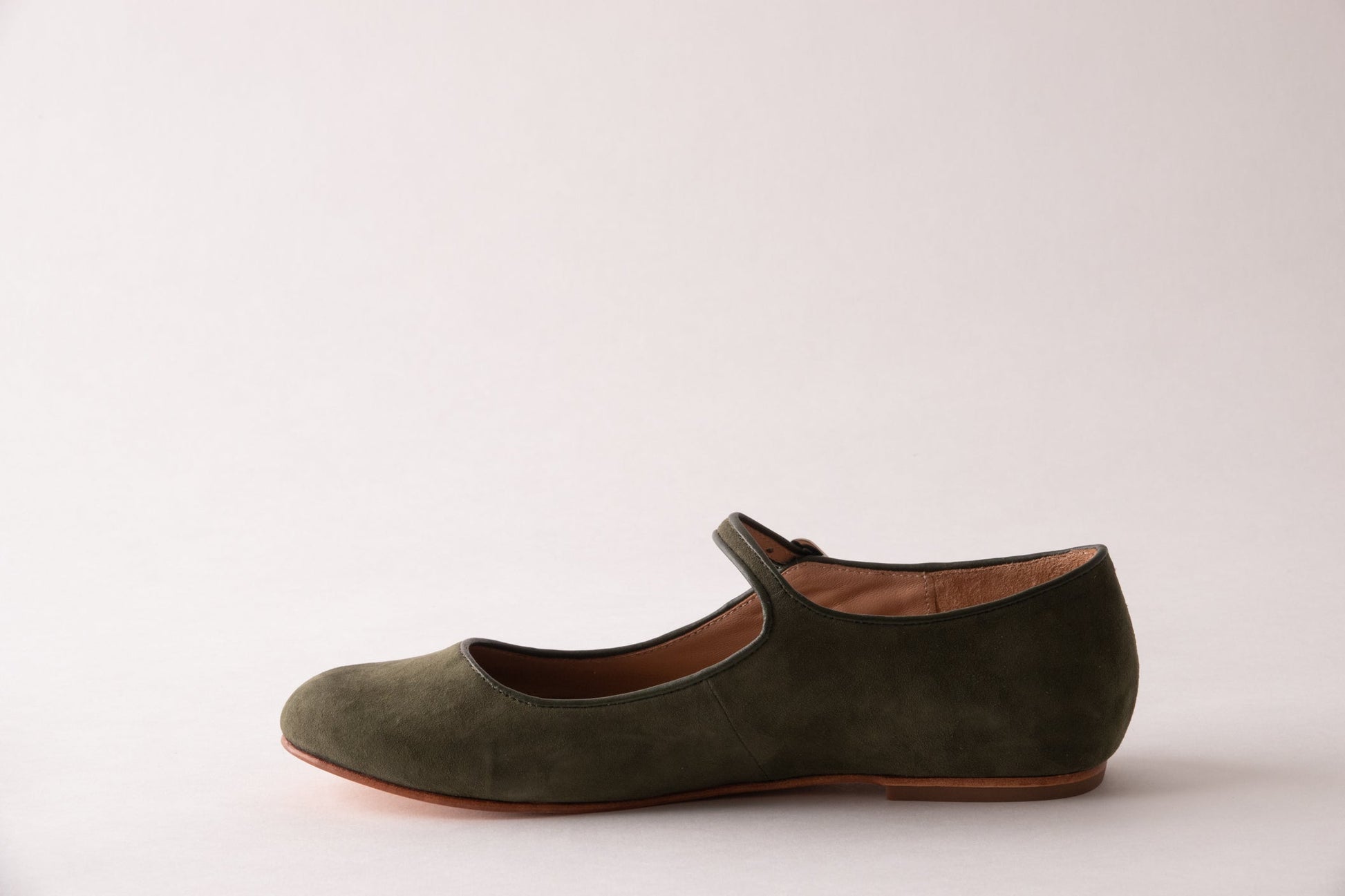 Giulia – Mules Mary Jane in Camoscio