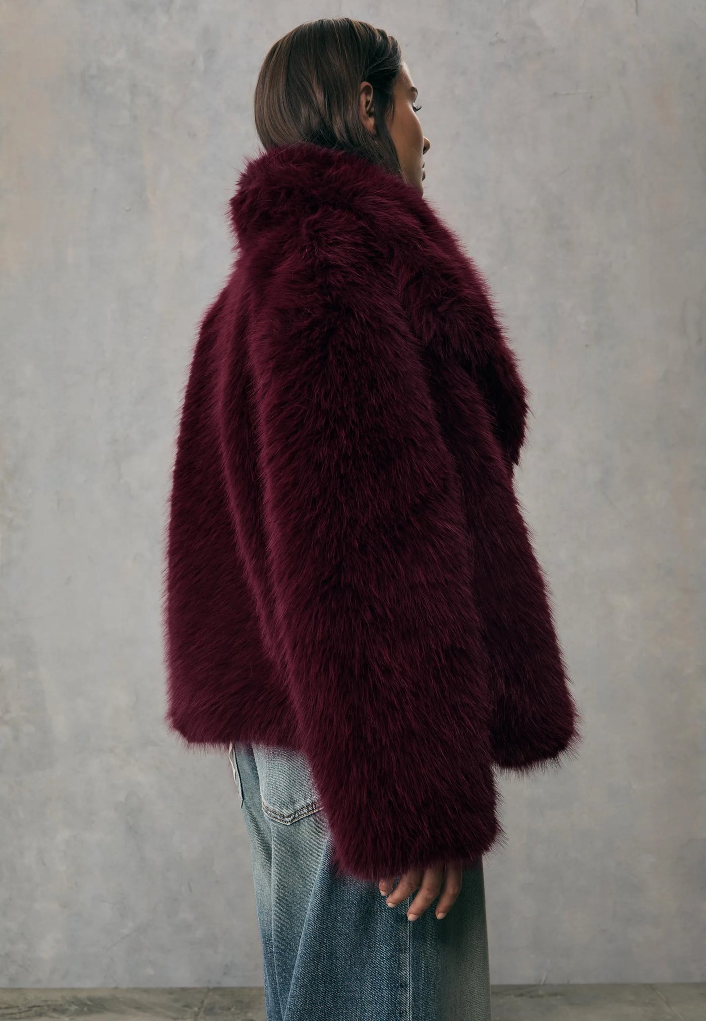 Lilyna – Elegante e Calda Giacca in Pelliccia