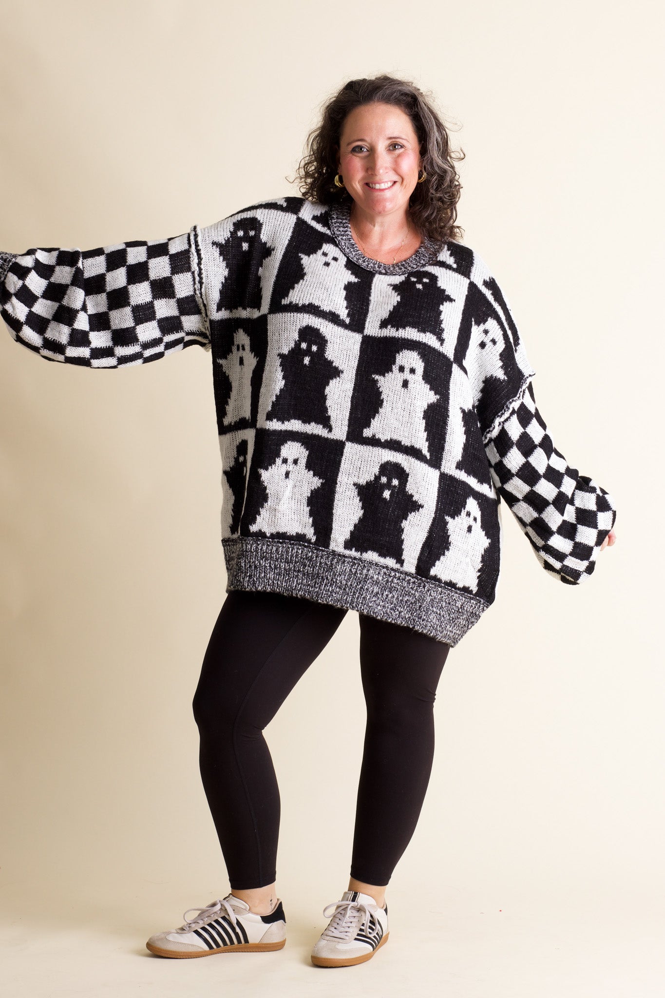 Maglione a Quadri della Stagione Spettrale