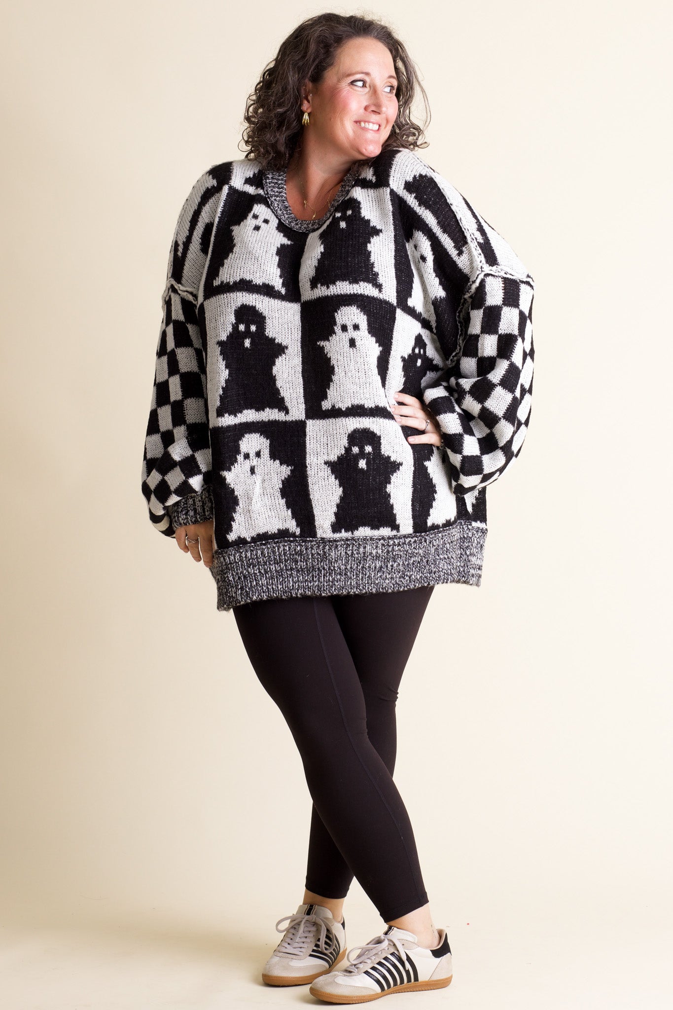 Maglione a Quadri della Stagione Spettrale