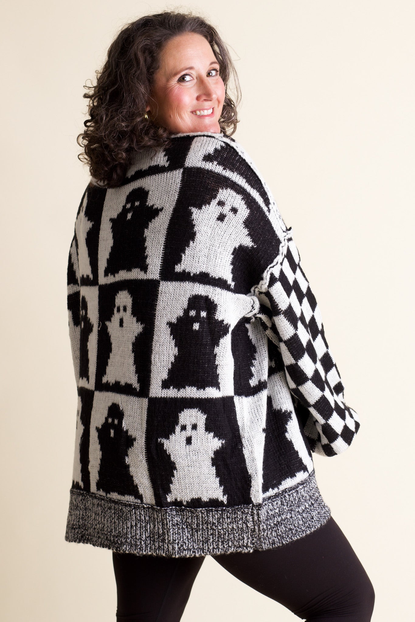 Maglione a Quadri della Stagione Spettrale