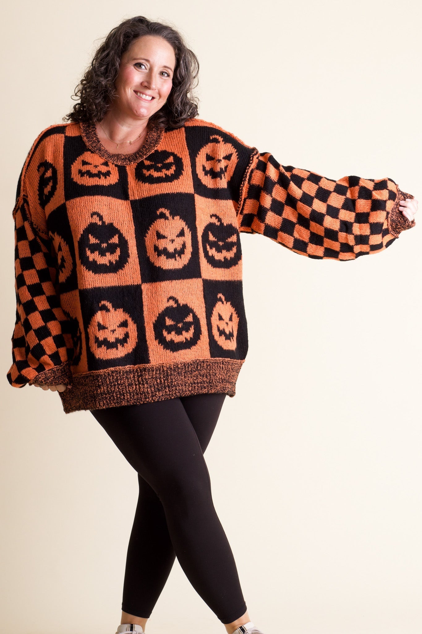 Maglione a Quadri della Stagione Spettrale