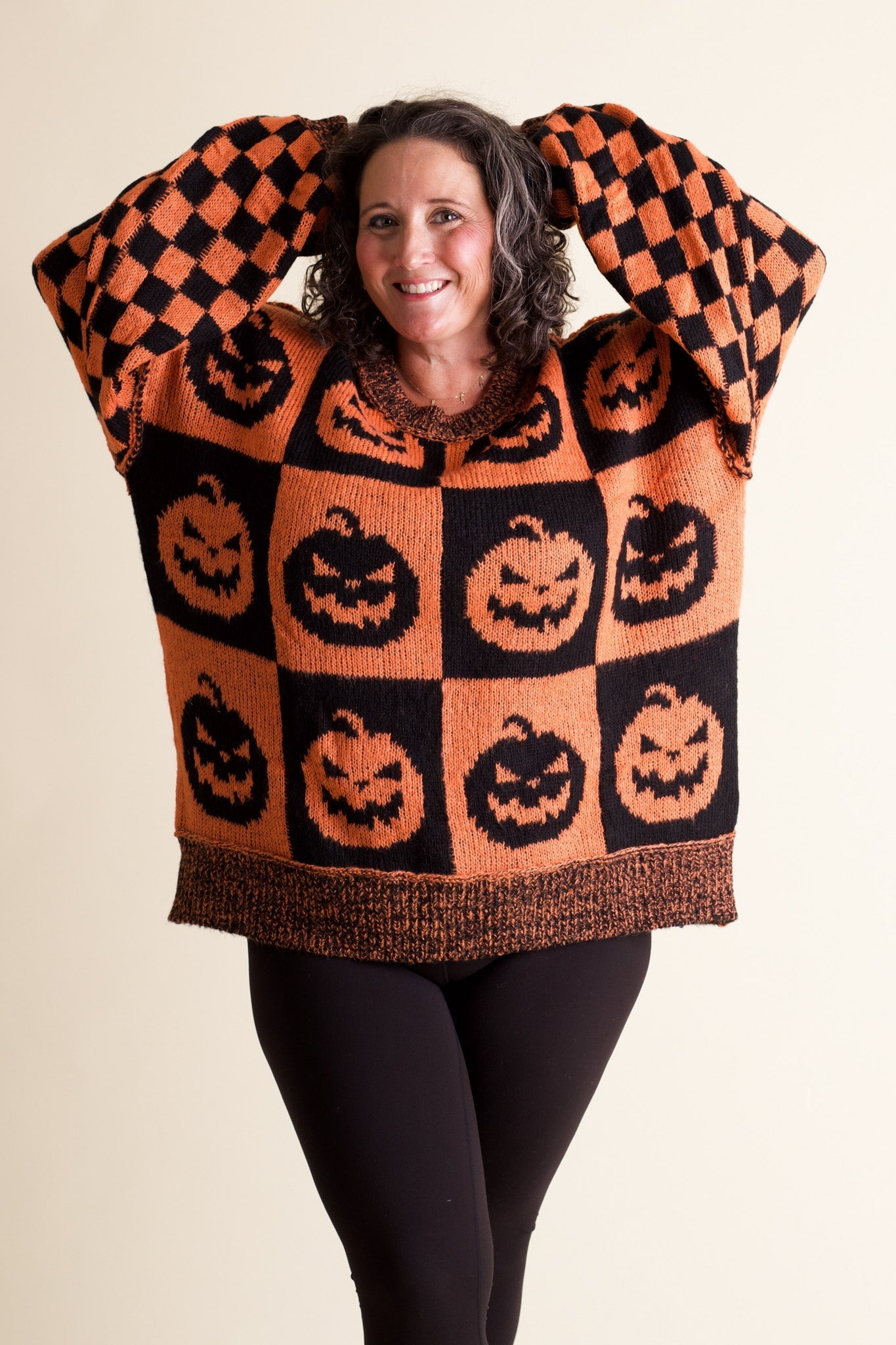 Maglione a Quadri della Stagione Spettrale