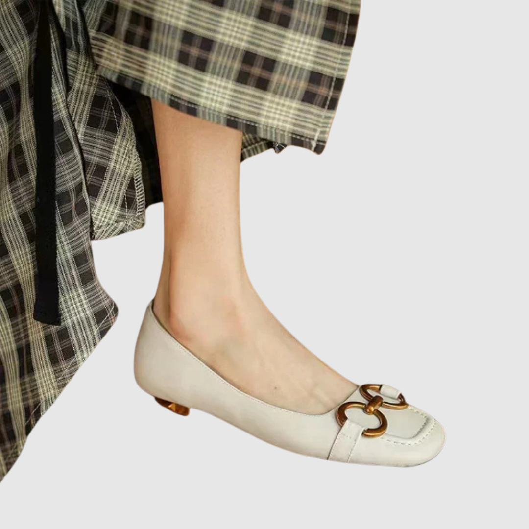 Marie™ | Ballerine da sera in pelle