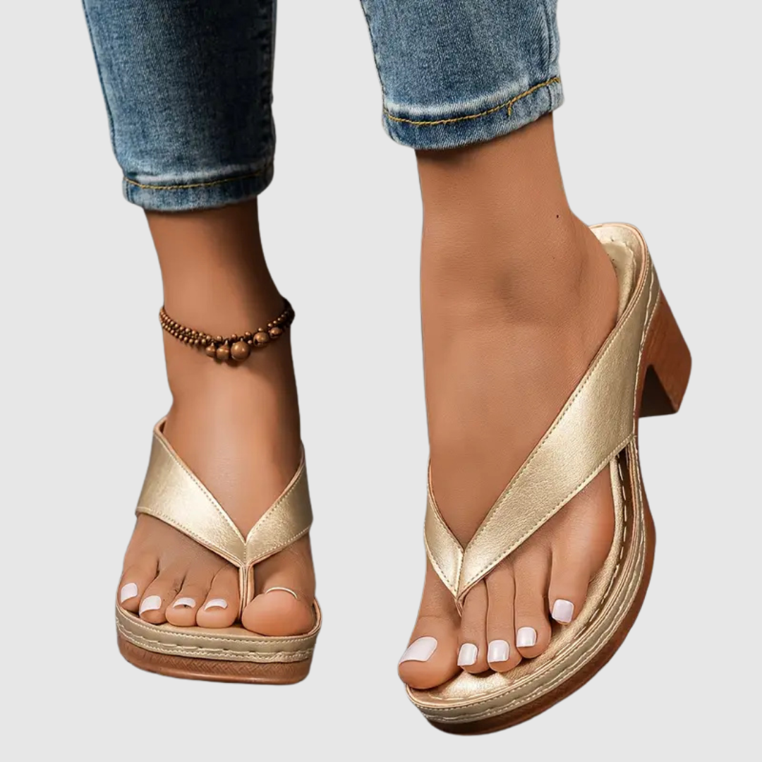 Nina - Sandali comodi con tacco