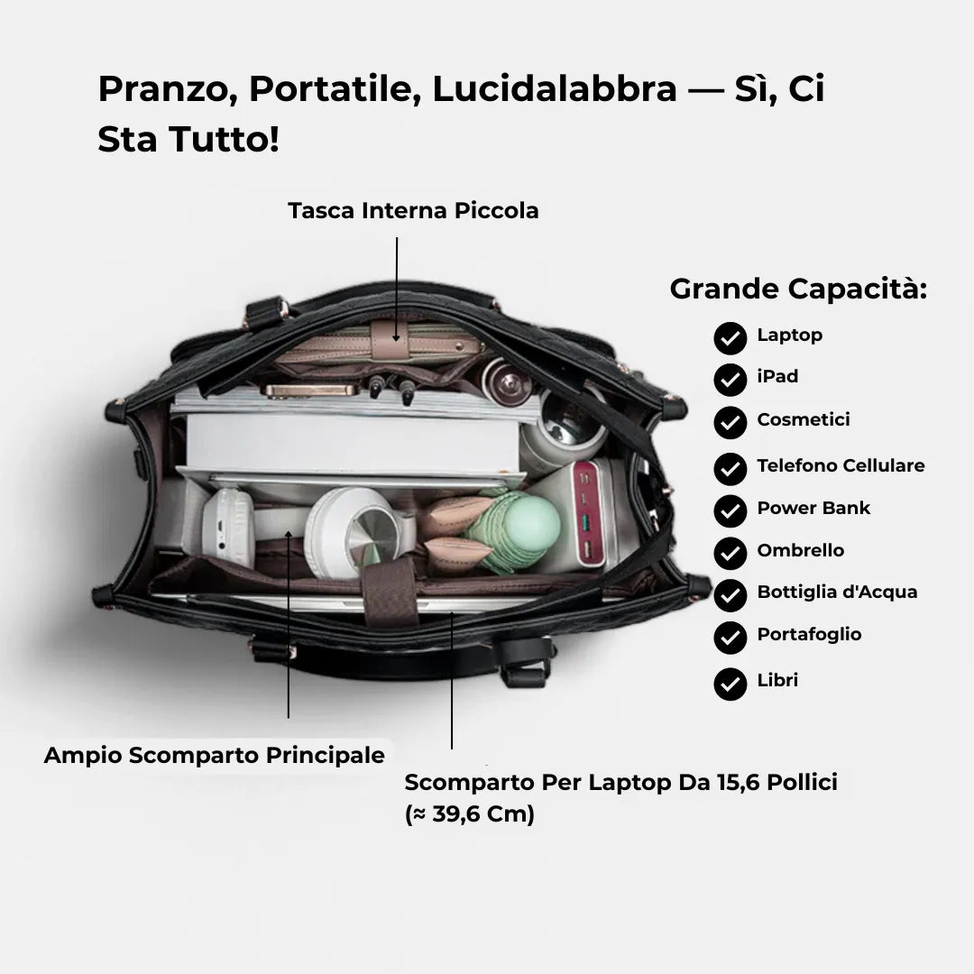 La Borsa Iconica con Portafoglio Abbinato in OMAGGIO