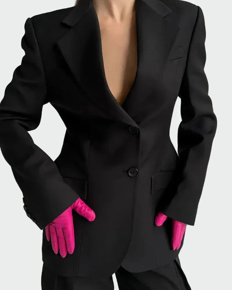 Moolie - Giacca con Linea Imponente e Bottoni