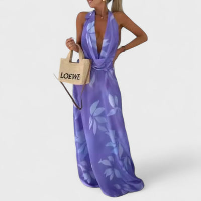 Riviera – Abito halter luminoso per l’estate