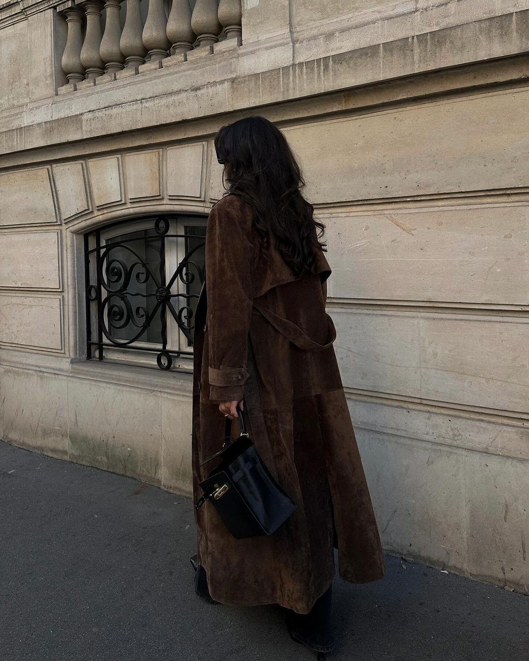 Livia | Trenchcoat Classico in Camoscio