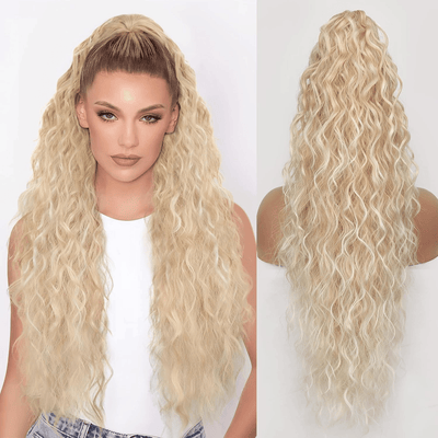 SilkiPony™ – Extension per Coda di Cavallo in Capelli Naturali