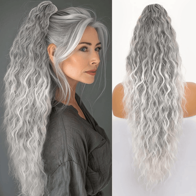 SilkiPony™ – Extension per Coda di Cavallo in Capelli Naturali