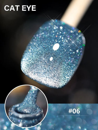 Smalto Unghie Occhio di Gatto Diamante Laser