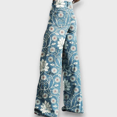 Tavira – Jeans dichiarativi con motivo selvaggio