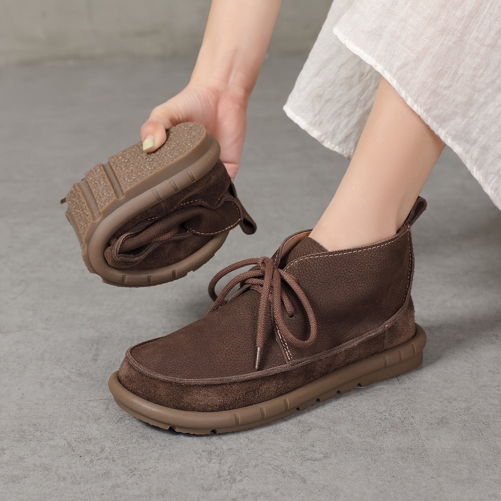 Clara - Stivali in Pelle Morbida