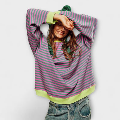 Mary - Maglione Oversize a Righe