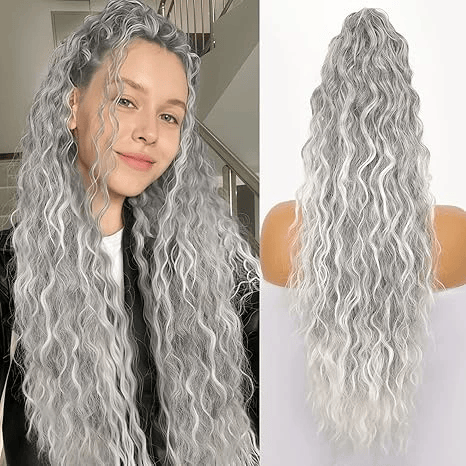 SilkiPony™ – Extension per Coda di Cavallo in Capelli Naturali